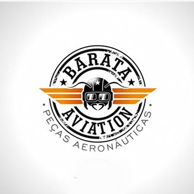 Logo Barata Aviation criada pela TTG Sistemas