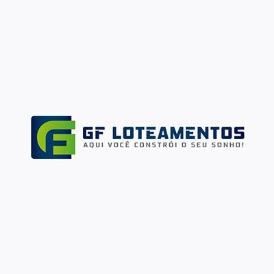 Logo GF Loteamento criada pela TTG Sistemas